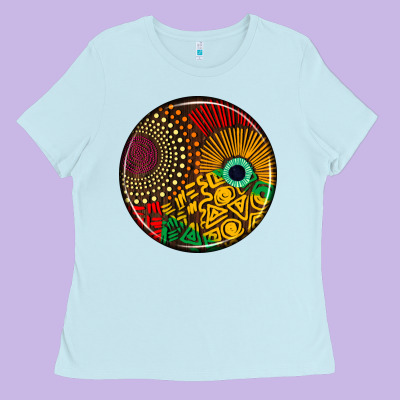 Juneteenth Car Coaster Ladies Tee Designed By Adodesignshop