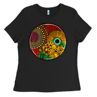 Black Juneteenth car coaster Ladies Tee - AdoDesignShop