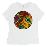 White Juneteenth car coaster Ladies Tee - AdoDesignShop