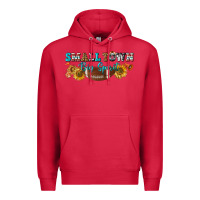 Cardinal small town big spirit Premium Hoodie - BundleAndBundleShop