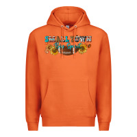 Carrot small town big spirit Premium Hoodie - BundleAndBundleShop