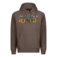 Coffee small town big spirit Premium Hoodie - BundleAndBundleShop