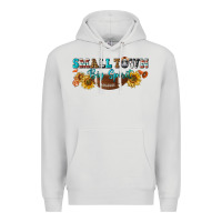 Dove Grey small town big spirit Premium Hoodie - BundleAndBundleShop