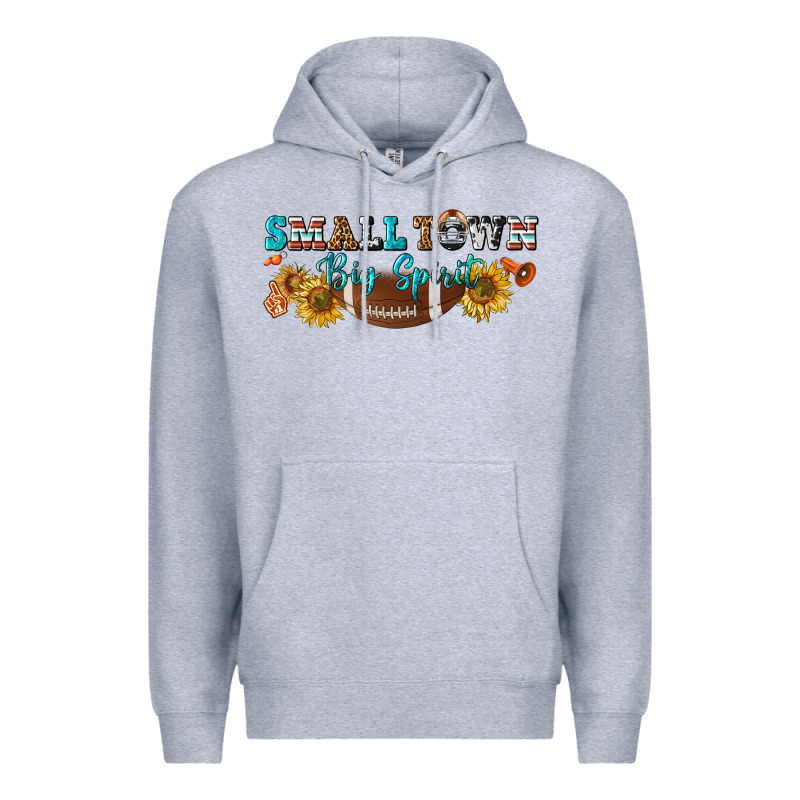 Small Town Big Spirit Premium Hoodie by BundleAndBundleShop | Teevron