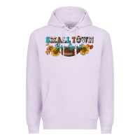 Lilac small town big spirit Premium Hoodie - BundleAndBundleShop
