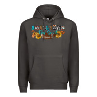 Smoke small town big spirit Premium Hoodie - BundleAndBundleShop