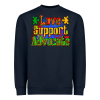 Love Support Advocate Heavyweight Sweatshirt | Teevron
