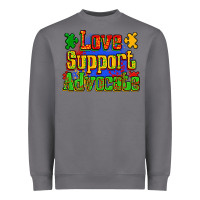 Storm love support advocate Heavyweight Sweatshirt - Zillion Design Studio