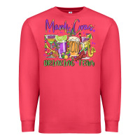 Cardinal mardi gras drinking team Premium Sweatshirt - MaliasSmallBusiness