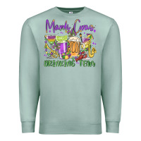 Seafoam mardi gras drinking team Premium Sweatshirt - MaliasSmallBusiness