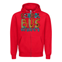 Red school bus driver Zipper Hoodie - Artiststas