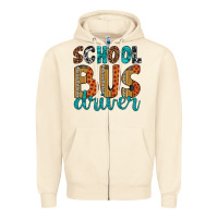 Sandshell school bus driver Zipper Hoodie - Artiststas