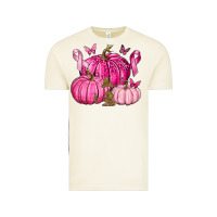 Vintage Arctic Breast Cancer We Wear Pink with Pumpkin and Ribbon Vintage Tee - texasbilliewilder
