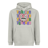 Moon Dust teacher and pencil heart Heavyweight Hoodie - MaliasSmallBusiness