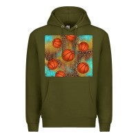 Army Green western basketball Premium Hoodie - AdoDesignShop