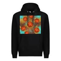 Black western basketball Premium Hoodie - AdoDesignShop
