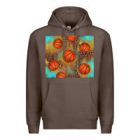 Coffee western basketball Premium Hoodie - AdoDesignShop