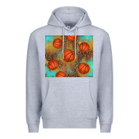 Heather Grey western basketball Premium Hoodie - AdoDesignShop