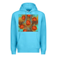 Ocean Blue western basketball Premium Hoodie - AdoDesignShop