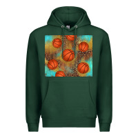Sports Green western basketball Premium Hoodie - AdoDesignShop