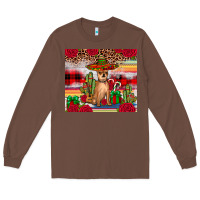 Chestnut Chihuahua Christmas Long Sleeve Tee - JahusDesignShop
