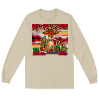 Mushroom Chihuahua Christmas Long Sleeve Tee - JahusDesignShop