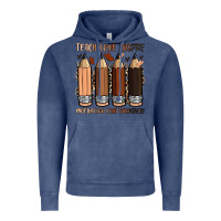 Vintage Denim teach love inspire motivation lead encourage Vintage Hoodie - Zillion Design Studio