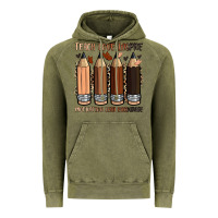 Vintage Olive teach love inspire motivation lead encourage Vintage Hoodie - Zillion Design Studio