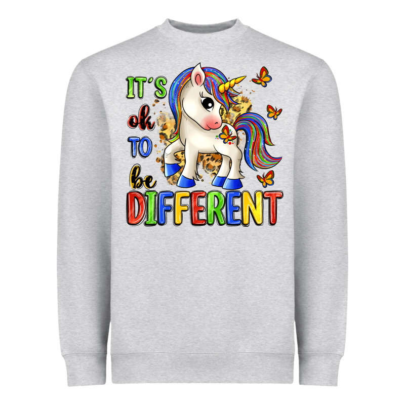 It's Ok To Be Different Heavyweight Sweatshirt by Zillion Design Studio | Teevron