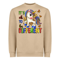 Mushroom it's ok to be different Heavyweight Sweatshirt - Zillion Design Studio
