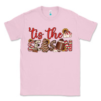 Bubblegum Pink tis the season american football little debbie tree cakes Classic Tee - JahusDesignShop