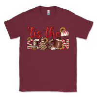 Burgundy tis the season american football little debbie tree cakes Classic Tee - JahusDesignShop