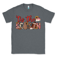 Charcoal Heather tis the season american football little debbie tree cakes Classic Tee - JahusDesignShop