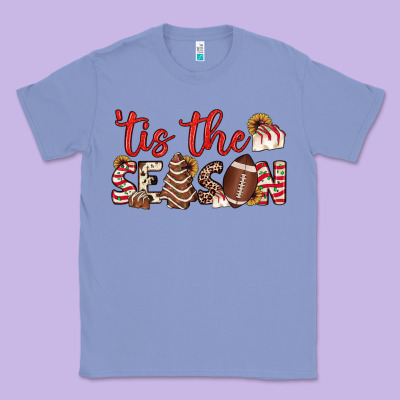 Tis The Season American Football Little Debbie Tree Cakes Classic Tee Designed By Jahusdesignshop