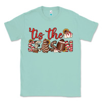 Seafoam tis the season american football little debbie tree cakes Classic Tee - JahusDesignShop