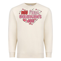 Sandshell my first valentines day Premium Sweatshirt - MaliasSmallBusiness