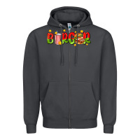 Smoke burger with coke and stars Zipper Hoodie - AdoDesignShop
