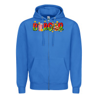 True Royal burger with coke and stars Zipper Hoodie - AdoDesignShop