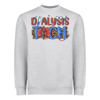 Heather Grey dialysis tech Heavyweight Sweatshirt - texasbilliewilder