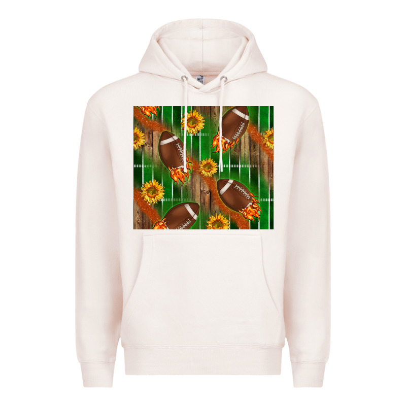 American Football With Sunflower Tumbler Premium Hoodie by BundleAndBundleShop | Teevron