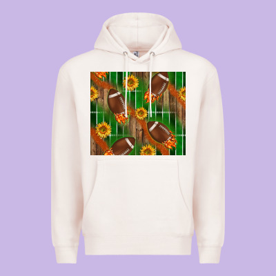 American Football With Sunflower Tumbler Premium Hoodie Designed By Bundleandbundleshop