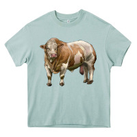 Arona simmental bull Heavy Core Tee - LillyAllenDesigns
