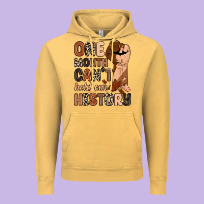 Vintage Hoodie one month can't hold our history
