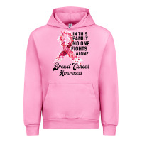 Fuchsia Pink in this family fights alone breast cancer awareness Urban Hoodie - Bettercallsaul