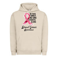 Pigment French Oak in this family fights alone breast cancer awareness Urban Hoodie - Bettercallsaul