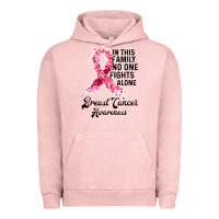 Pigment Salmon in this family fights alone breast cancer awareness Urban Hoodie - Bettercallsaul