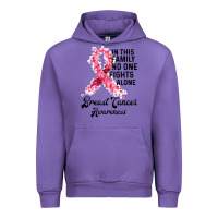 Tulip in this family fights alone breast cancer awareness Urban Hoodie - Bettercallsaul