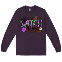 Plum witch please Long Sleeve Tee - AdoDesignShop