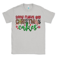 Moon Dust Snowflakes and Christmas cakes Classic Tee - JahusDesignShop