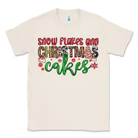 Natural Snowflakes and Christmas cakes Classic Tee - JahusDesignShop